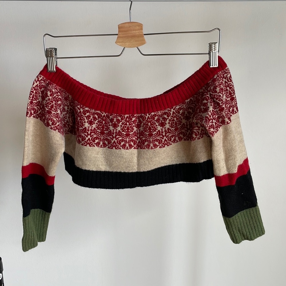Undercover Cropped Sweater